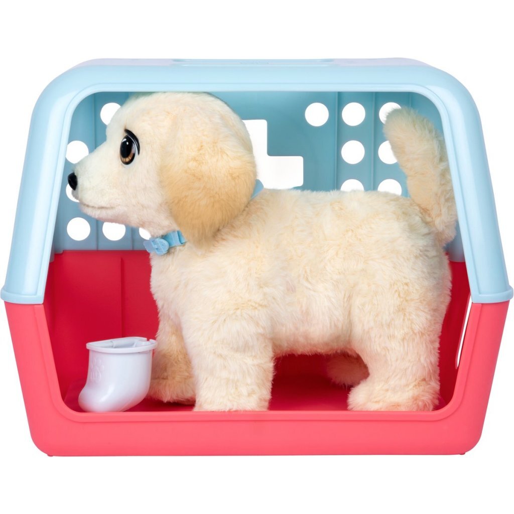 Little Live Pets Ouchies Puppy Cooper with Light and Sound - Interactive Toy for Kids 5+