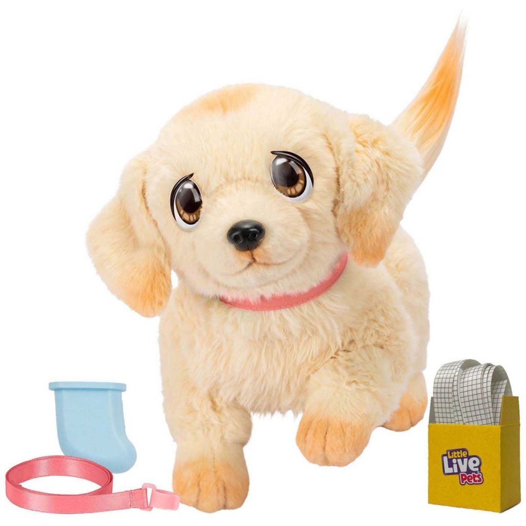 Little Live Pets Ouchies Puppy Cooper with Light and Sound - Interactive Toy for Kids 5+