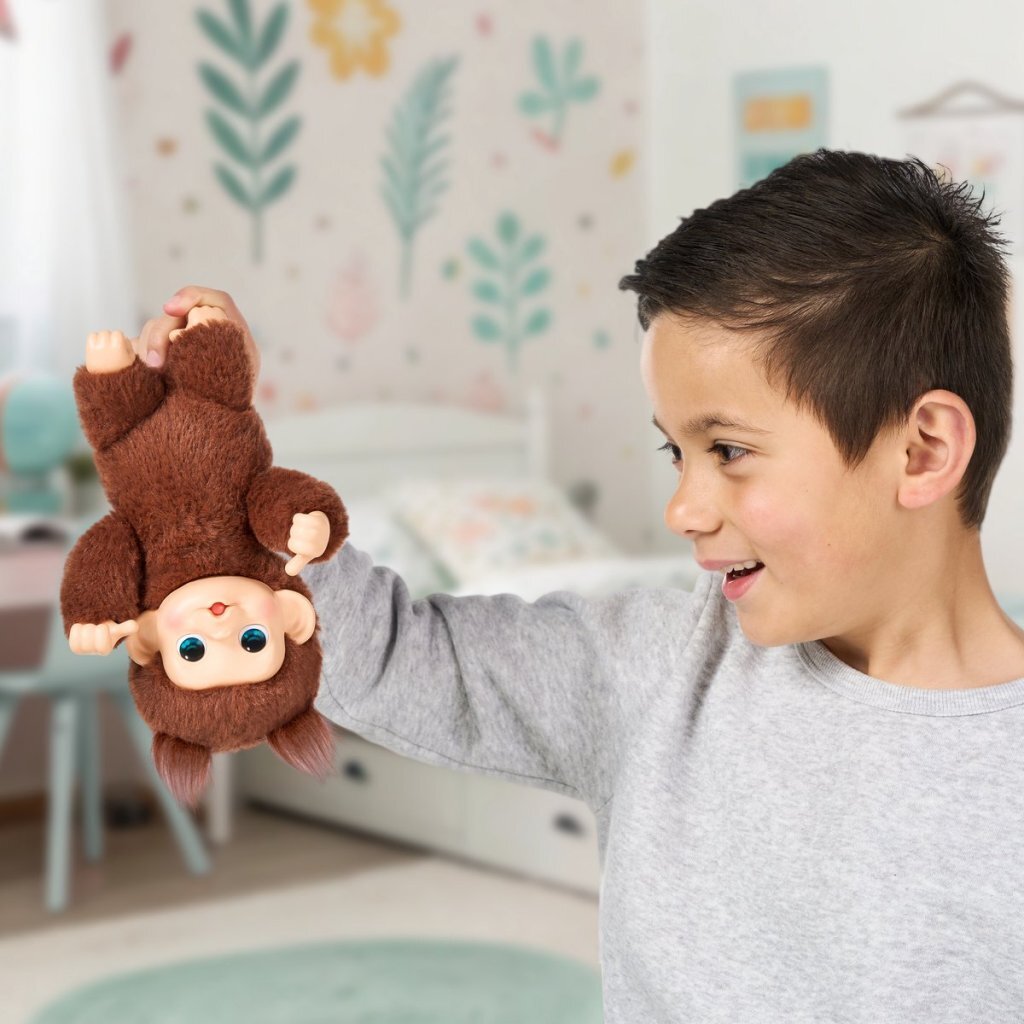 Little Live Pets My Baby Mini Monkey Cherry with Sound - Interactive Toy for Kids 4+