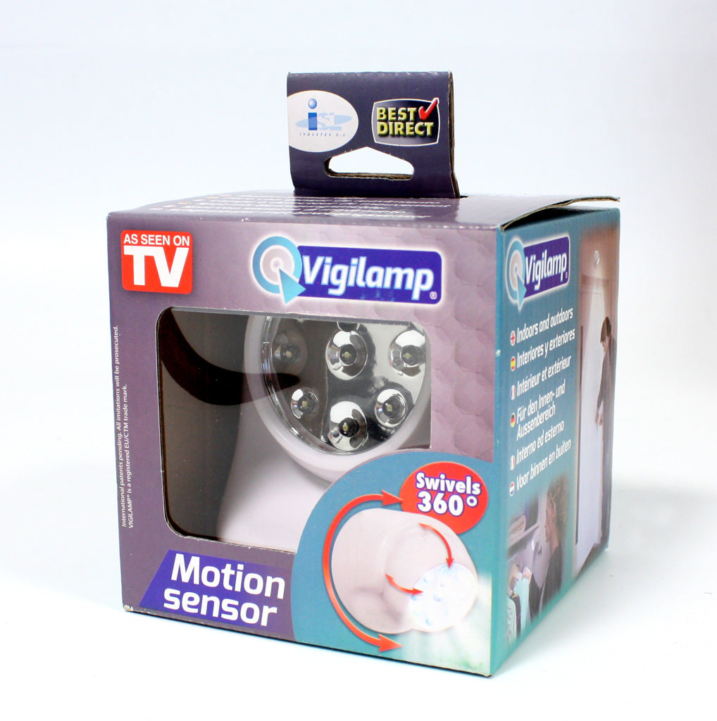 Vigi Motion Sensor Lamp White