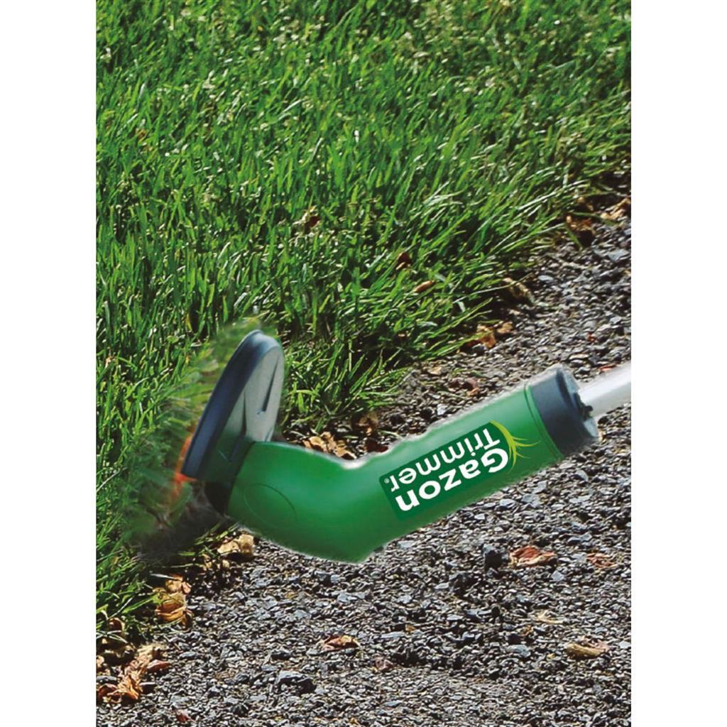 Cordless Lawn Mower and Edger with Extendable Handle Grass Trimmer Green