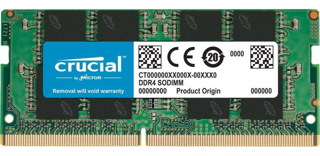 Crucial - DDR4 - Modul - 8 GB - SO DIMM 260-PIN - 1600 MHz / PC4-25600 - CL22 - 1.2 V - ungepuffert - non-ECC (CT8G4SFRA32A) - 0649528903525 - image 2