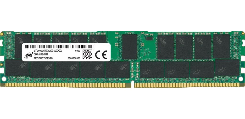 Micron MTA18ASF4G72PDZ-3G2F1R Speichermodul 32 GB 1 x 32 GB DDR4 3200 MHz (MTA18ASF4G72PDZ3G2F1) afbeelding 1