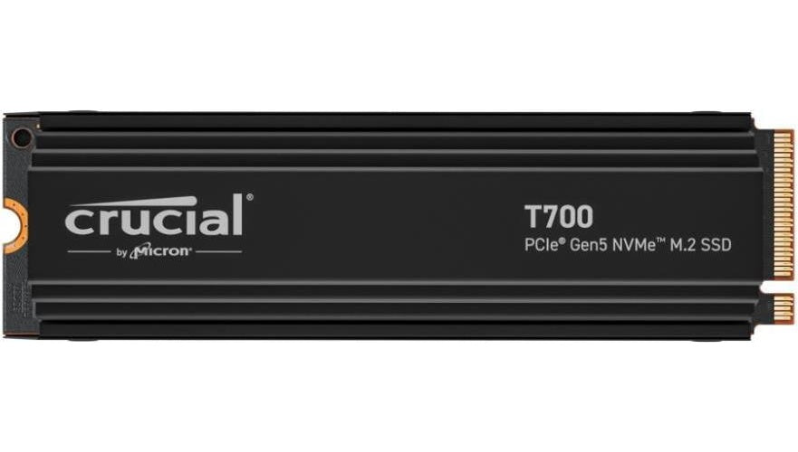 Crucial T700 - SSD - verschlüsselt - 4 TB - intern - M.2 - PCI Express 5.0 (NVMe) - TCG Opal Encryption 2.01 (CT4000T700SSD5) afbeelding 1