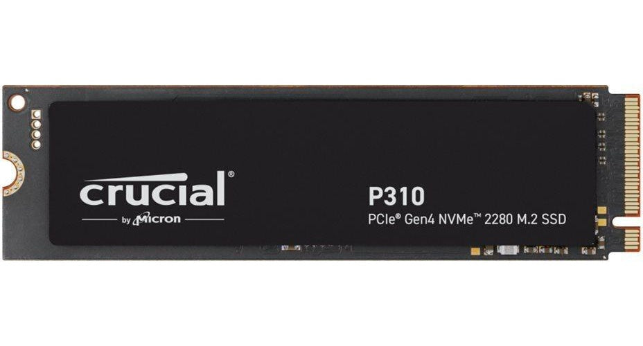 Crucial P310 - SSD - 500 GB - intern - M.2 2280 - PCIe 4.0 x4 (NVMe) (CT500P310SSD8-T) afbeelding 1