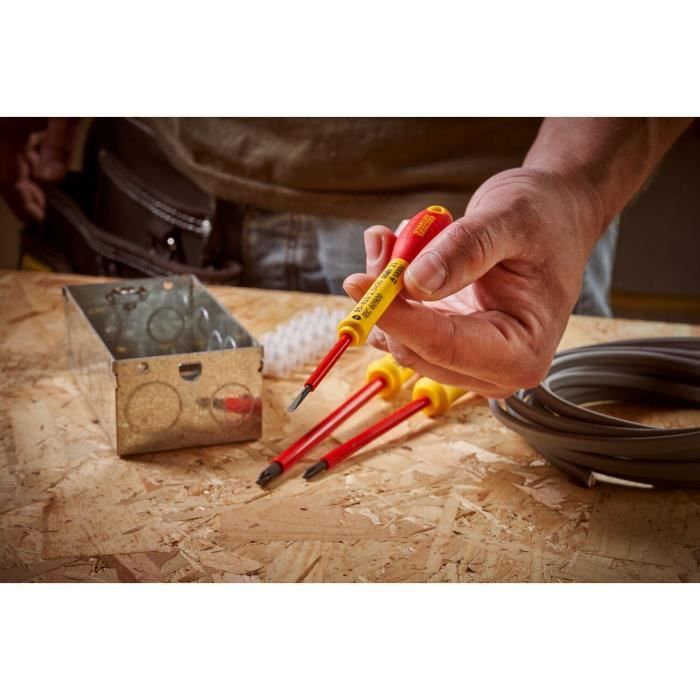 STANLEY FATMAX Insulated Screwdriver Set - 6 Pieces - 1000V - 0-65-443