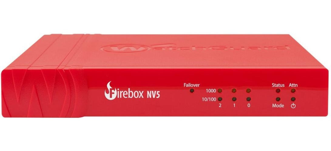 WatchGuard Firebox NV5 - Sicherheitsgerät - 3 Anschlüsse (WGNV5000) afbeelding 1