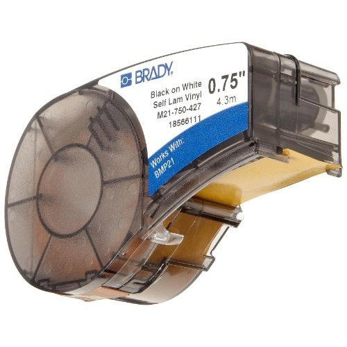 Brady M21-750-427 Druckeretikett Durchscheinend - Weiß Selbstklebendes Druckeretikett (110927) afbeelding 2