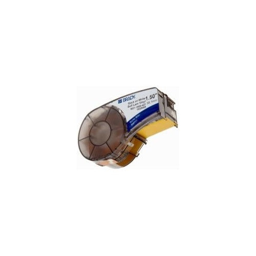 Brady B-427 - Vinyl - matt - permanenter Acrylklebstoff - 102 Mikrometer - Schwarz auf Weiß - Roll (3,81 cm x 4,3 m) 1 Rolle(n) (1 Rolle(n) Etiketten - für Brady BMP21-LAB, BMP21-PLUS, BMP21-PLUS Printer Kit, BMP21-PLUS TeleDatacom Printer afbeelding 1