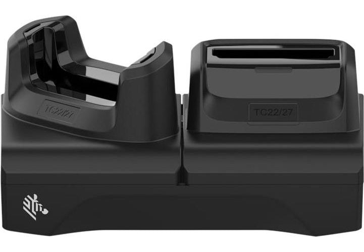 Zebra - Handheld-Ladestation - mit Batterieladegerät - Ausgangsanschlüsse: 1 - für Zebra TC22, TC27 (CRD-TC2L-BS11B-01) afbeelding 1