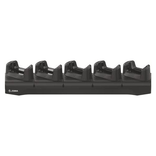 Zebra - Handheld-Ladestation - Ethernet, USB - Ausgangsanschlüsse: 5 - 48,3 cm (19") - für Zebra TC22, TC27 (CRD-TC2L-SE5ET-01) afbeelding 1