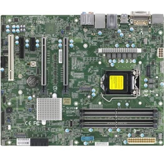 SUPERMICRO X12SAE - Motherboard - ATX - LGA1200-Sockel - W480 - USB-C Gen2, USB 3.2 Gen 1, USB 3.2 Gen 2 - Gigabit LAN, 2.5 Gigabit LAN - Onboard-Grafik - HD Audio afbeelding 1