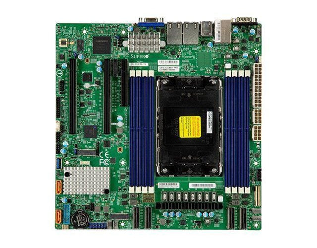 Super Micro SUPERMICRO X13SEM-TF - Motherboard - micro ATX - LGA4677 Socket-E - Intel C741 Chipsatz - USB 3,2 Gen 1 - 2 x 10 Gigabit LAN - Onboard-Grafik (MBD-X13SEM-TF-B) afbeelding 1