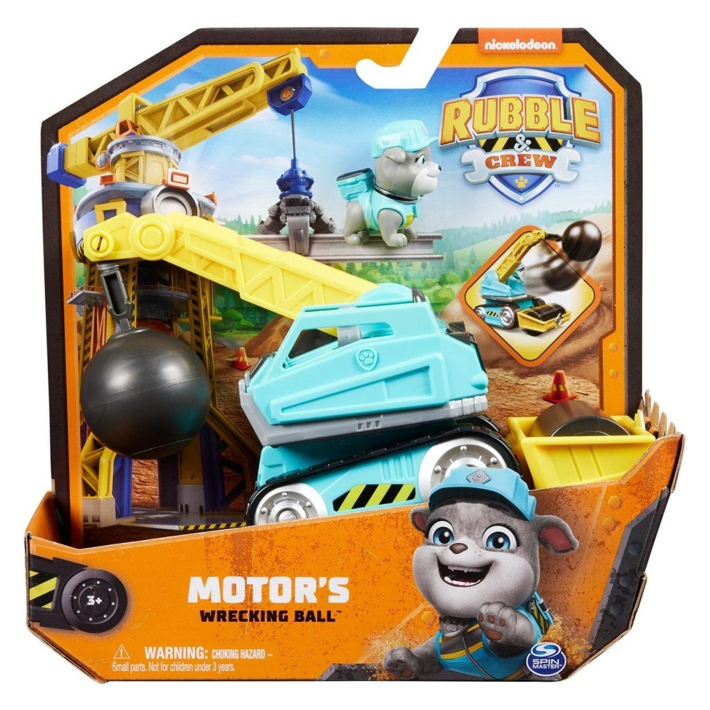 Paw Patrol Rubble &amp; Crew Wrecking Ball Truck afbeelding 1