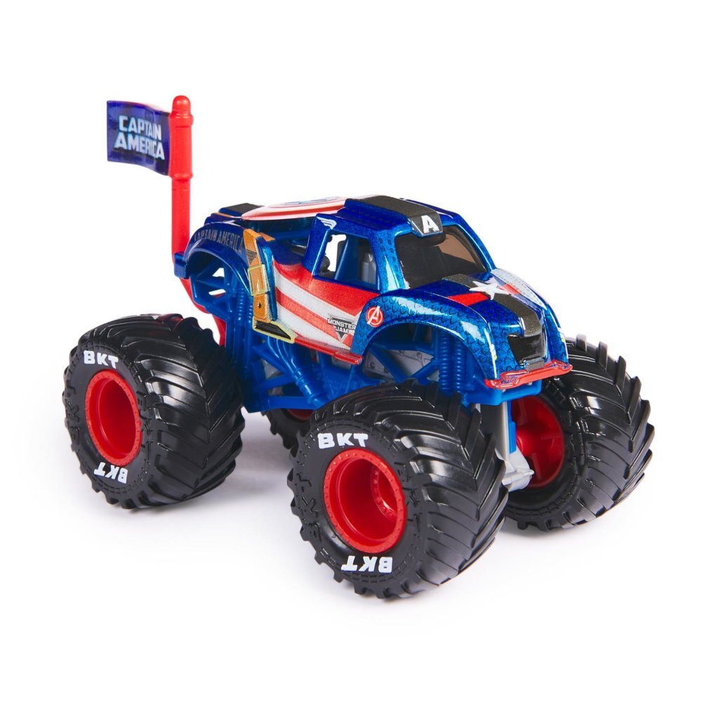 Monster Jam Marvel Truck 1:64 - Assorted Die-Cast Toy for Kids 3+