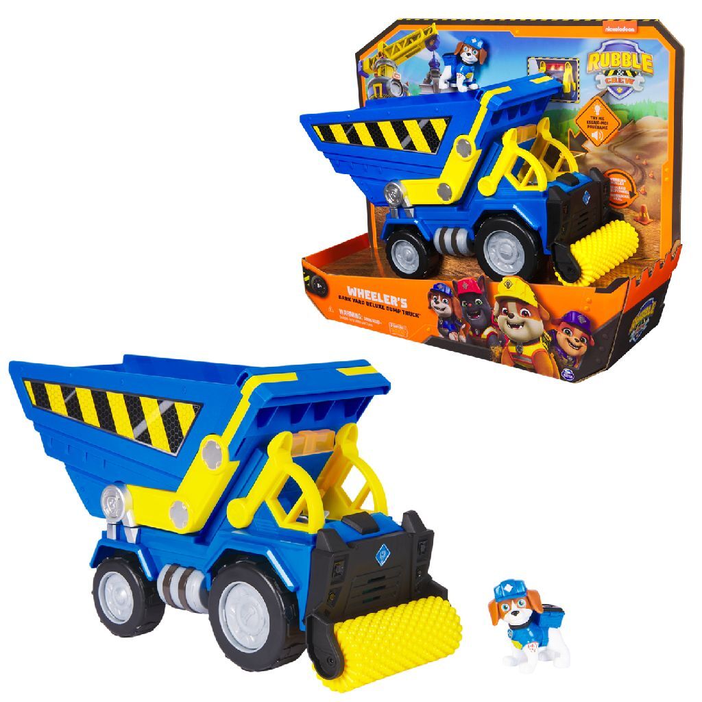 Paw Patrol Rubble and Crew Garbage Truck + Light and Sound