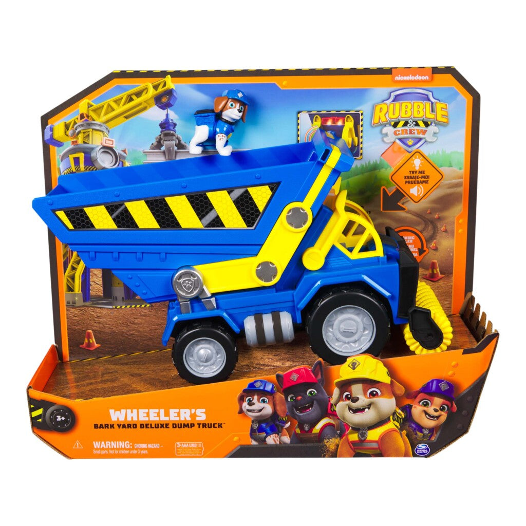 Paw Patrol Rubble and Crew Garbage Truck + Light and Sound