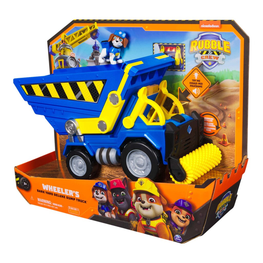 Paw Patrol Rubble and Crew Garbage Truck + Light and Sound