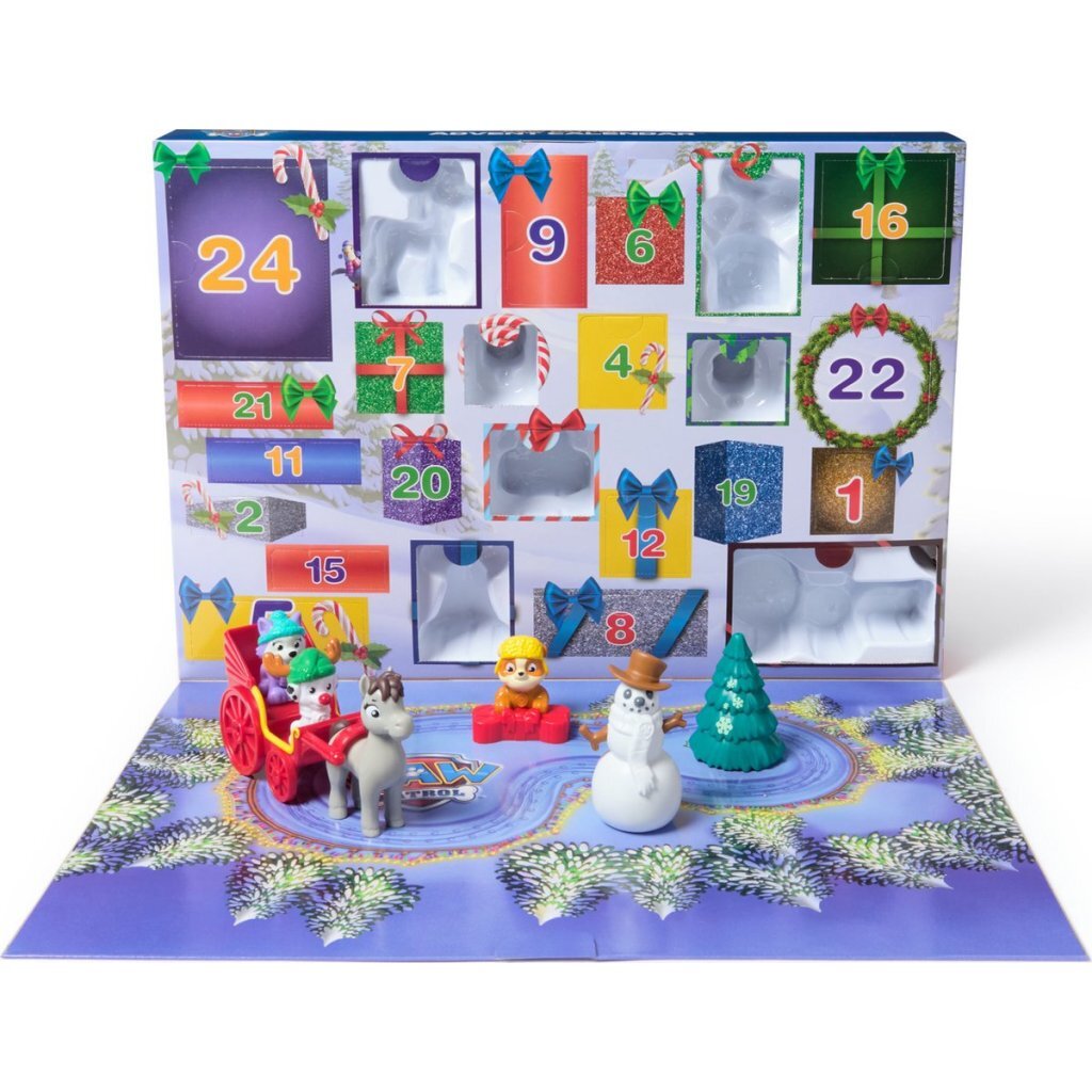 Paw Patrol Advent Calendar 2024 - 24 Surprises with Favorite Pups