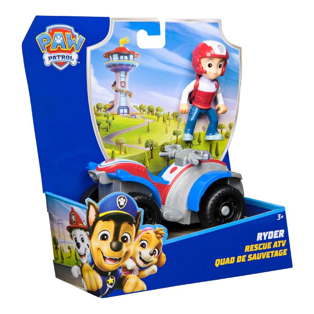 Paw Patrol Ryder with ATV Toy Vehicle