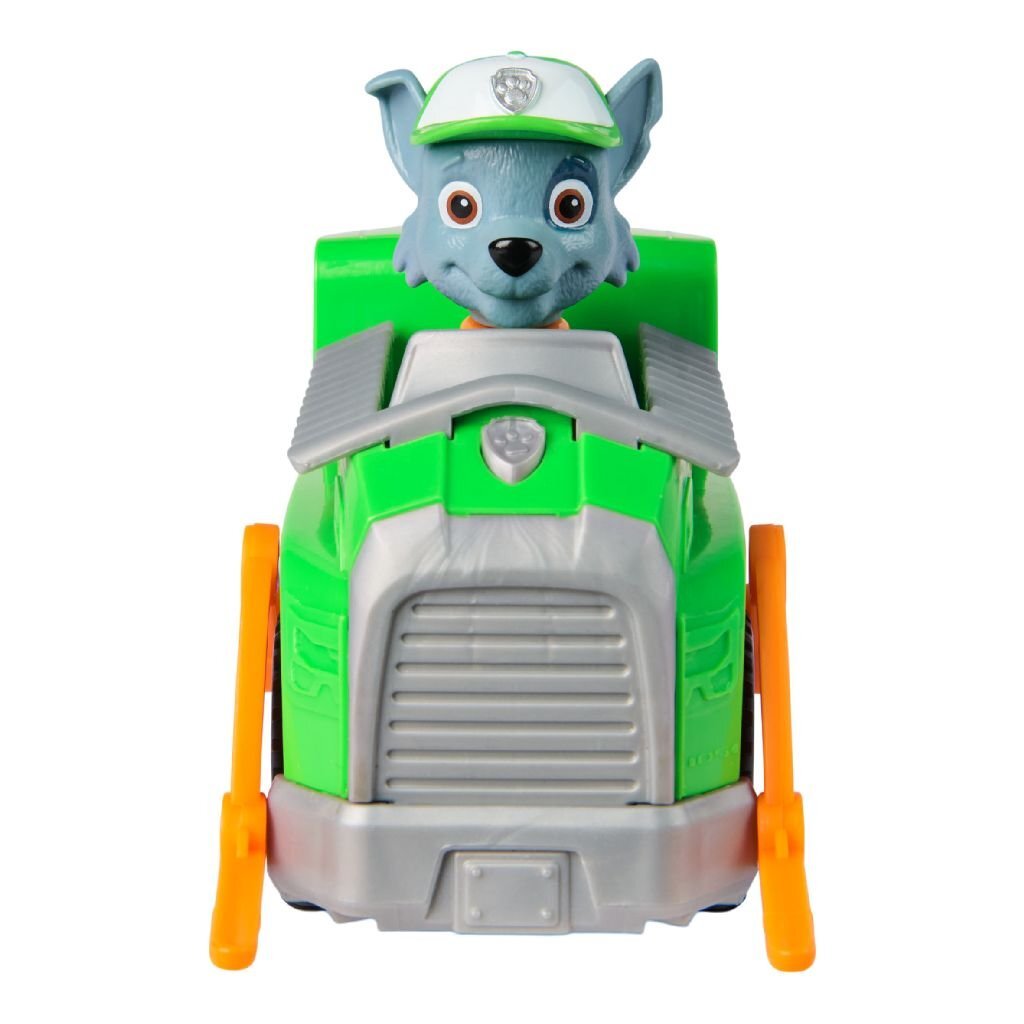 Paw Patrol Rocky Recycling Truck Toy with Figure for Kids 3+