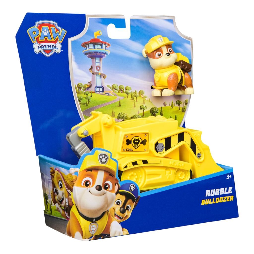 Paw Patrol Rubble with Bulldozer Vehicle