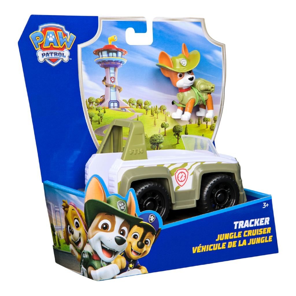 Paw Patrol Tracker with Jungle Truck - Suitable for Ages 3+
