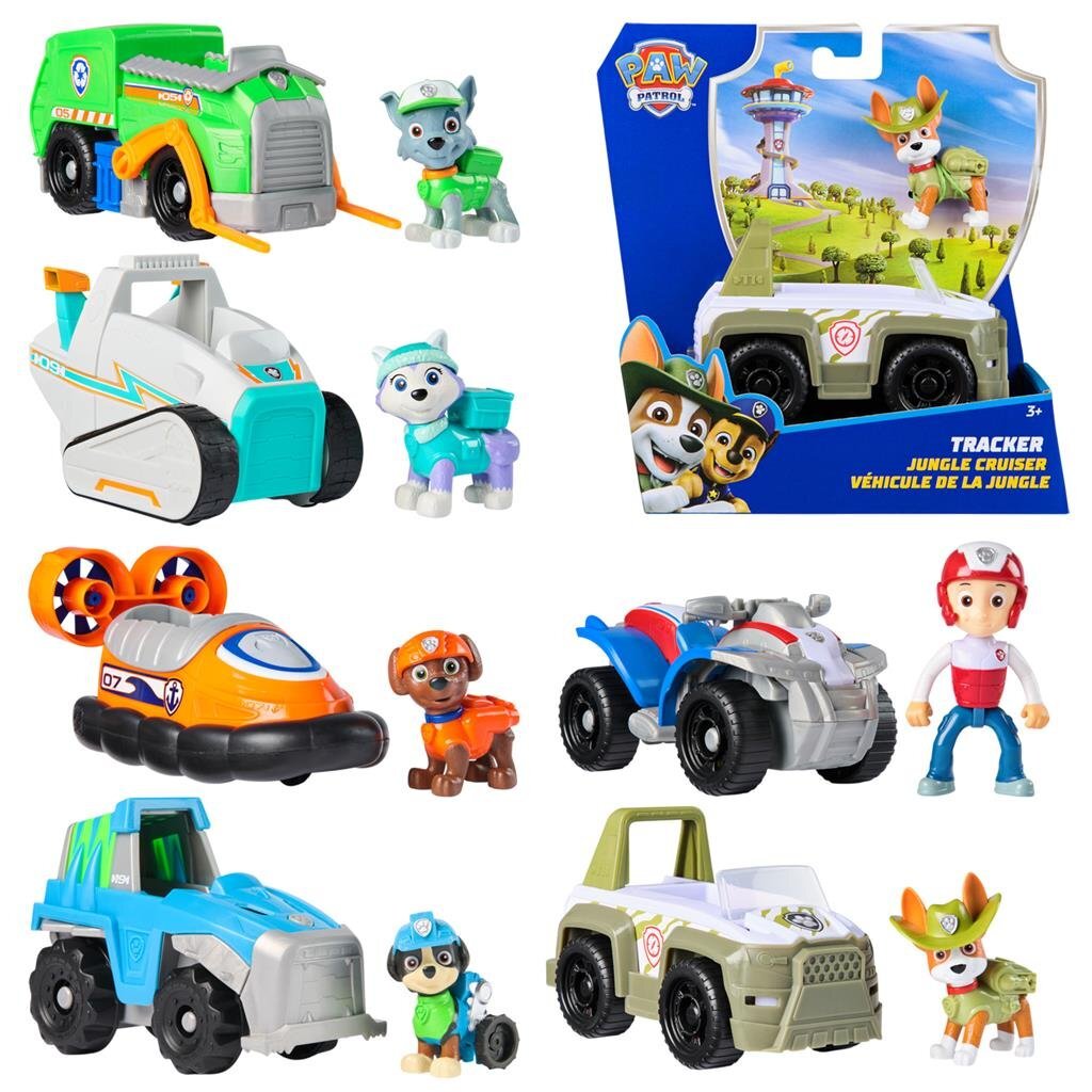 Paw Patrol Pup with Rescue Vehicle Assortment