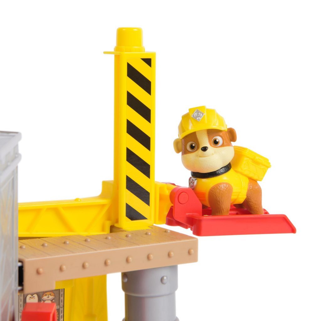 Paw Patrol Rubble & Crew Launch & Spin Spaceship Playset for Kids 3+