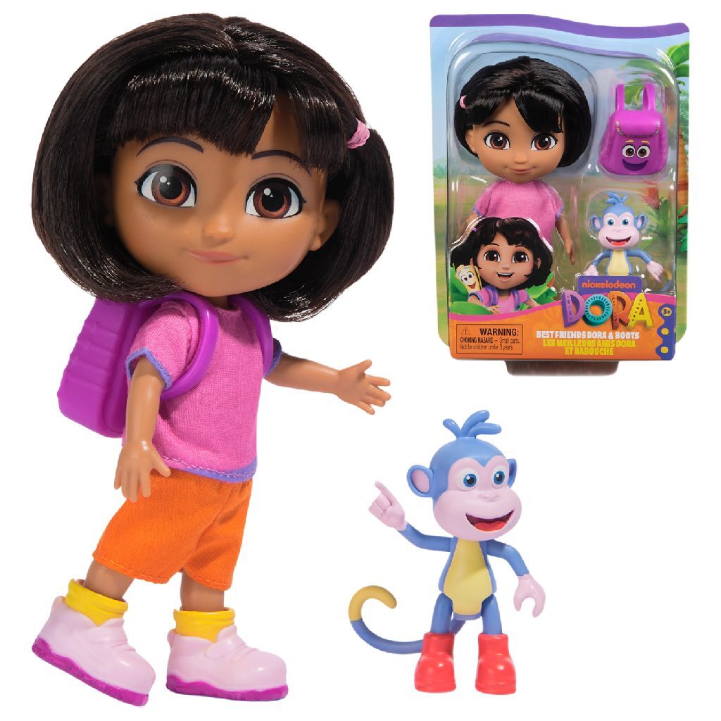 Dora Doll with Backpack and Boots 15 cm