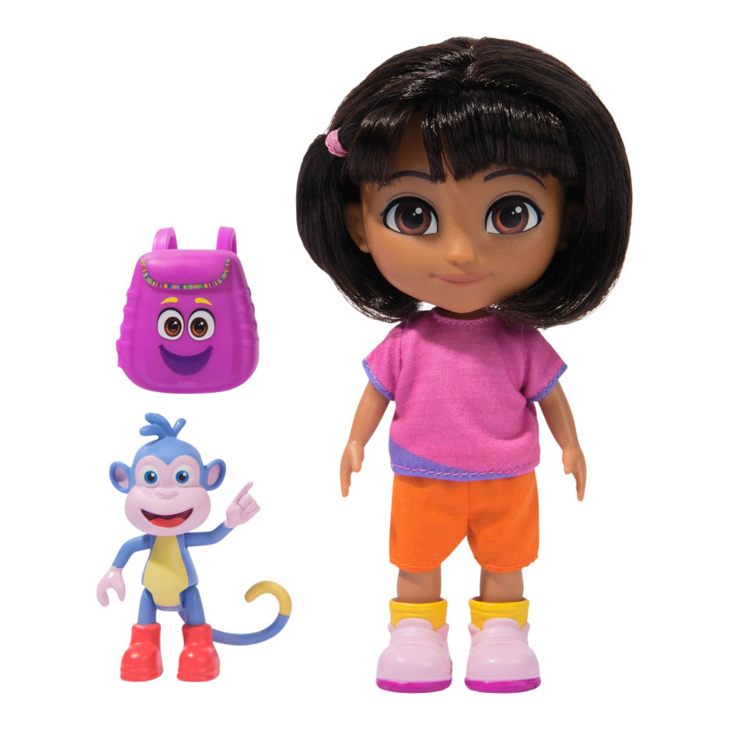 Dora Doll with Backpack and Boots 15 cm