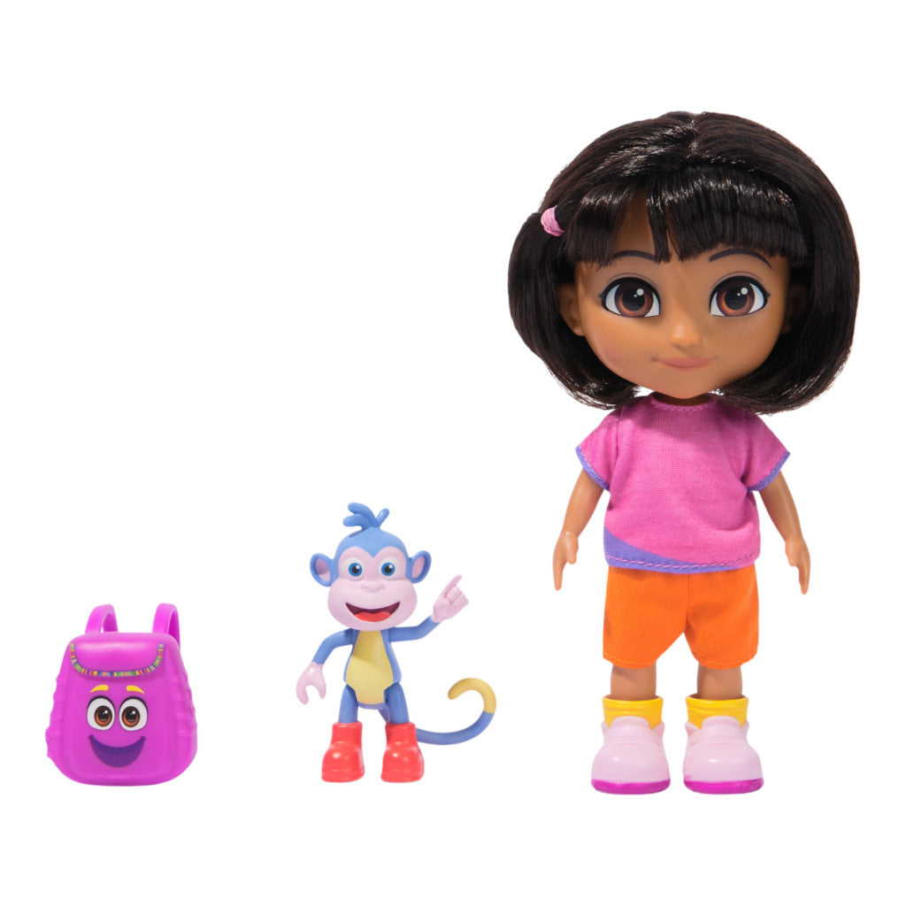 Dora Doll with Backpack and Boots 15 cm