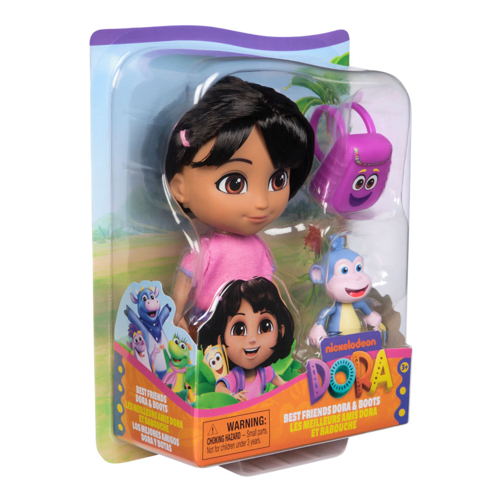 Dora Doll with Backpack and Boots 15 cm