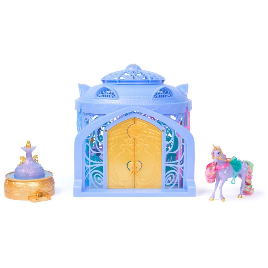 Unicorn Academy Stable Playset + Light and Sound Features