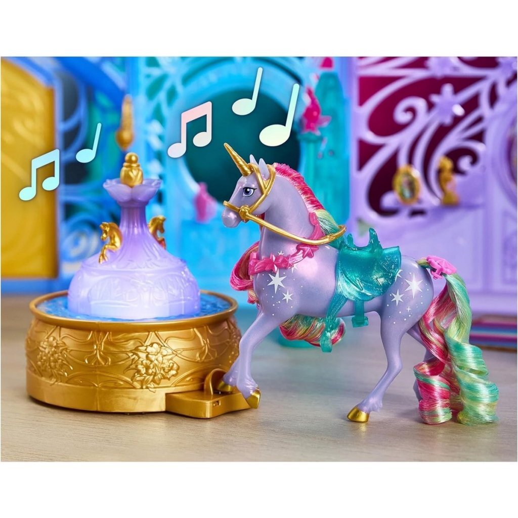 Unicorn Academy Stable Playset + Light and Sound Features