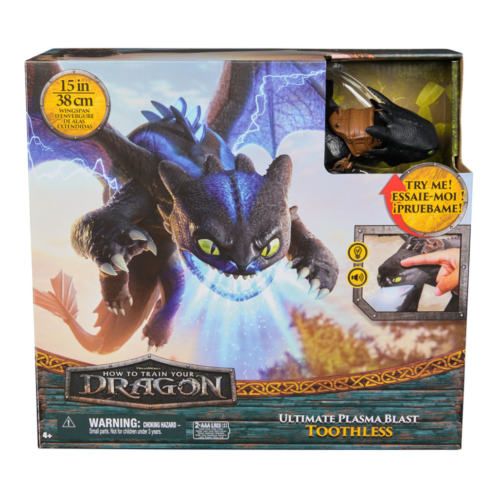 How To Train Your Dragon Plasma Blast Toothless Action Figure