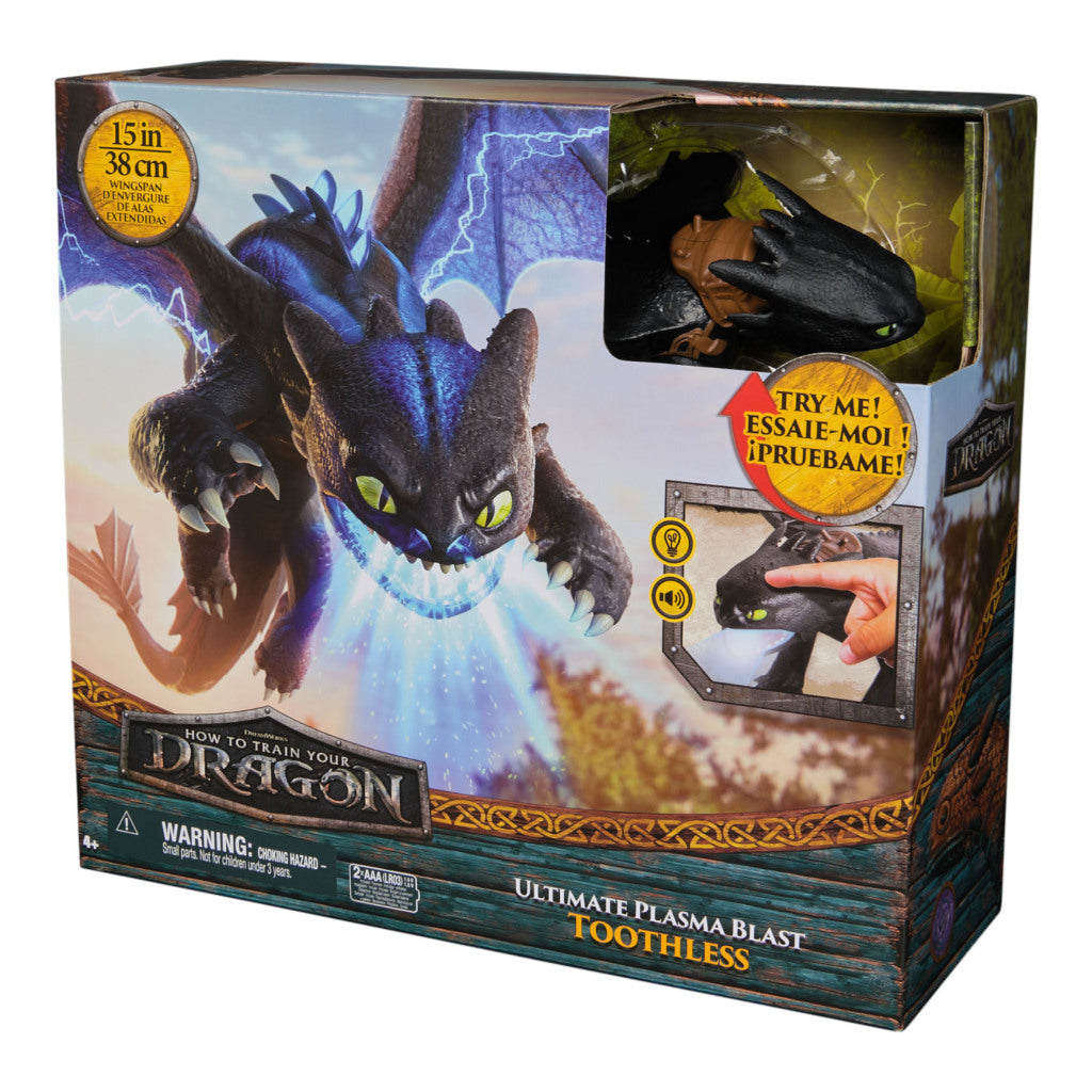 How To Train Your Dragon Plasma Blast Toothless Action Figure
