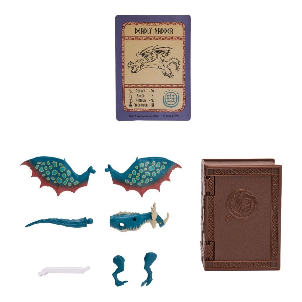 How To Train Your Dragon Book of Dragons Display 12 Pieces