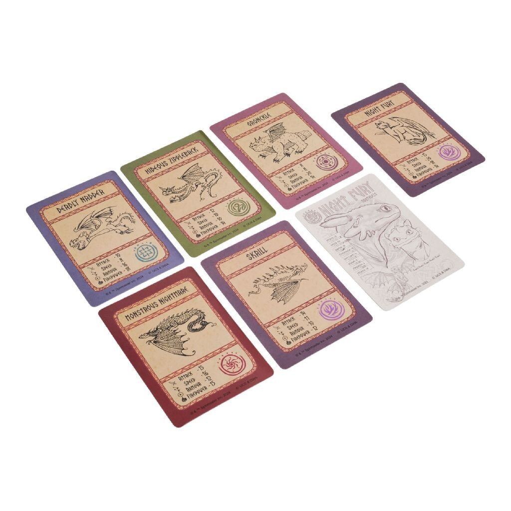 How To Train Your Dragon Book of Dragons Display 12 Pieces