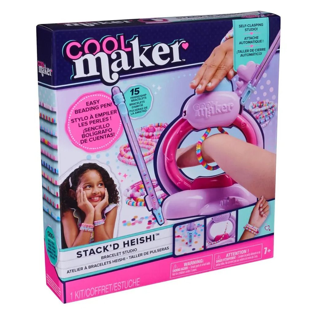 Cool Maker Heishi Armband Maker - Bracelet Making Kit for Kids