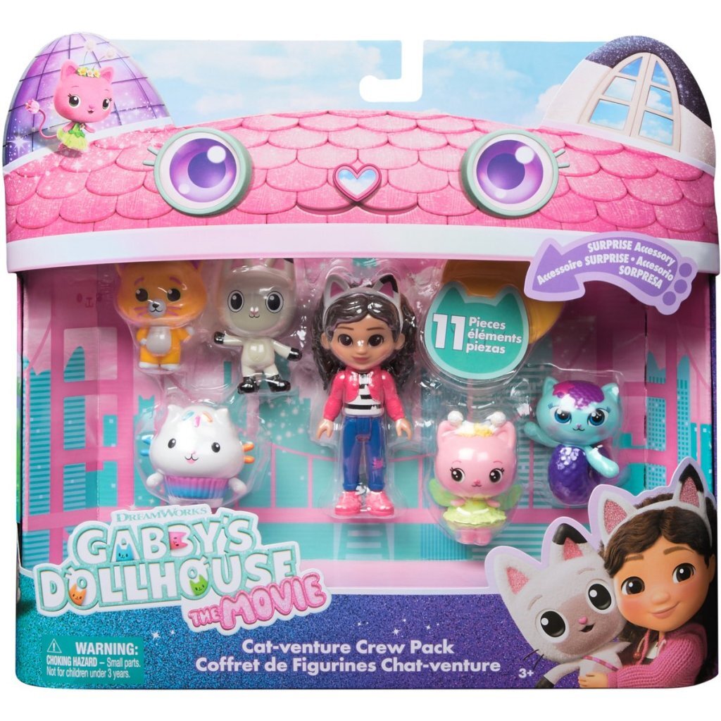 Gabby's Dollhouse The Movie Speelfigurenset