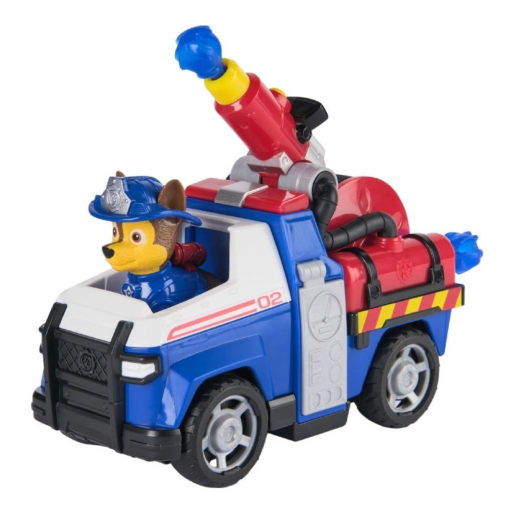 Paw Patrol Fire Rescue Vehicle Chase - 18 cm Fire Truck with Chase Figure