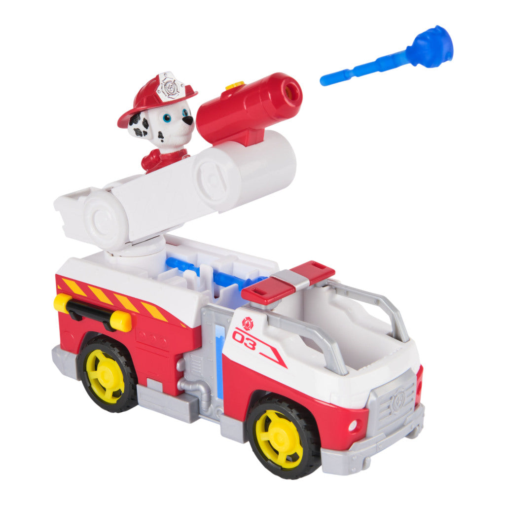 Paw Patrol Fire Rescue Vehicle Marshall - 20 cm Fire Truck with Marshall Figure