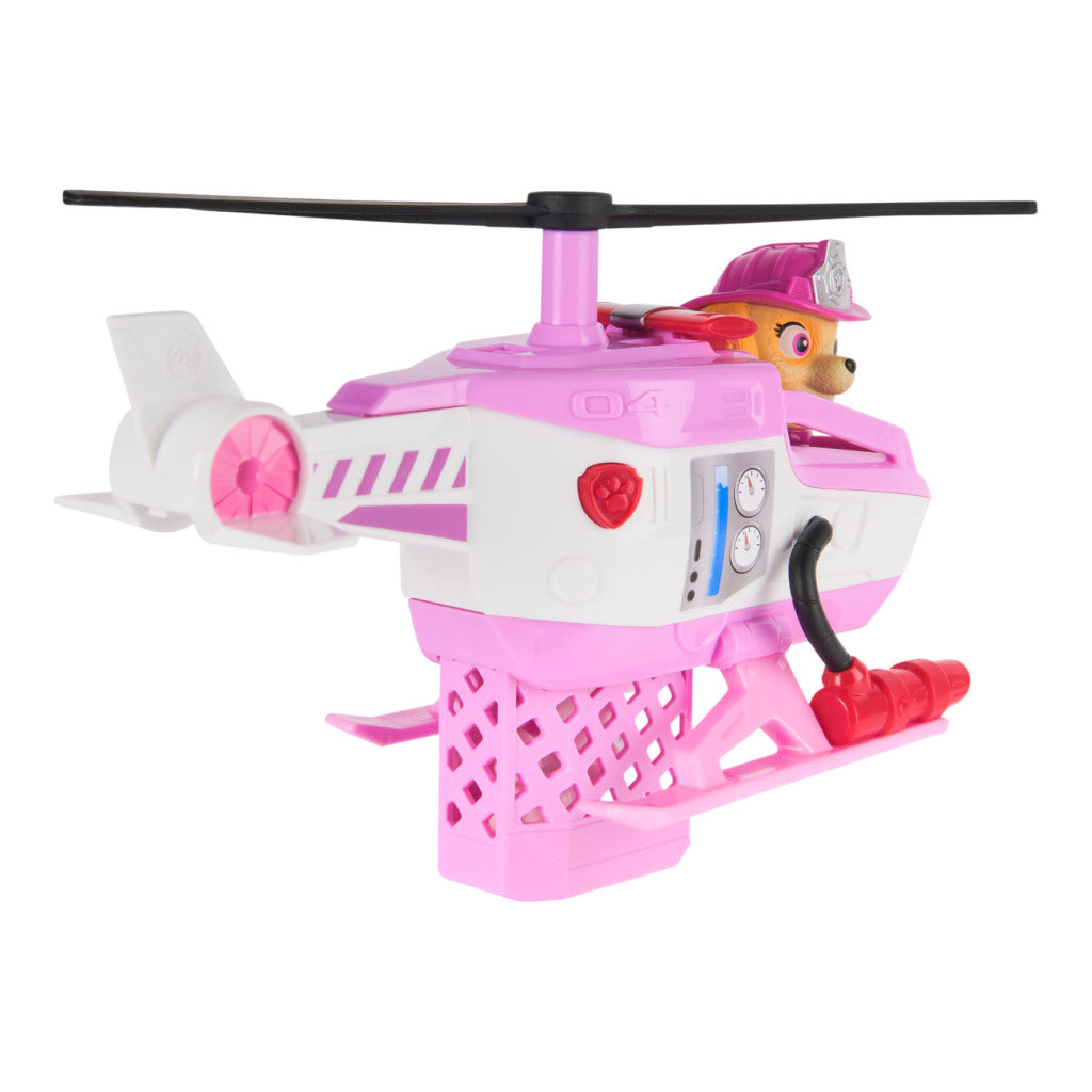 Paw Patrol Fire Rescue Vehicle Skye - 18 cm Helicopter with Skye Figure
