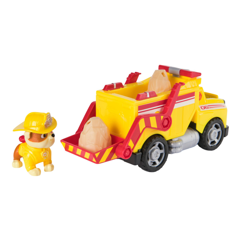 Paw Patrol Fire Rescue Vehicle Rubble - 20 cm Truck with Rubble Figure