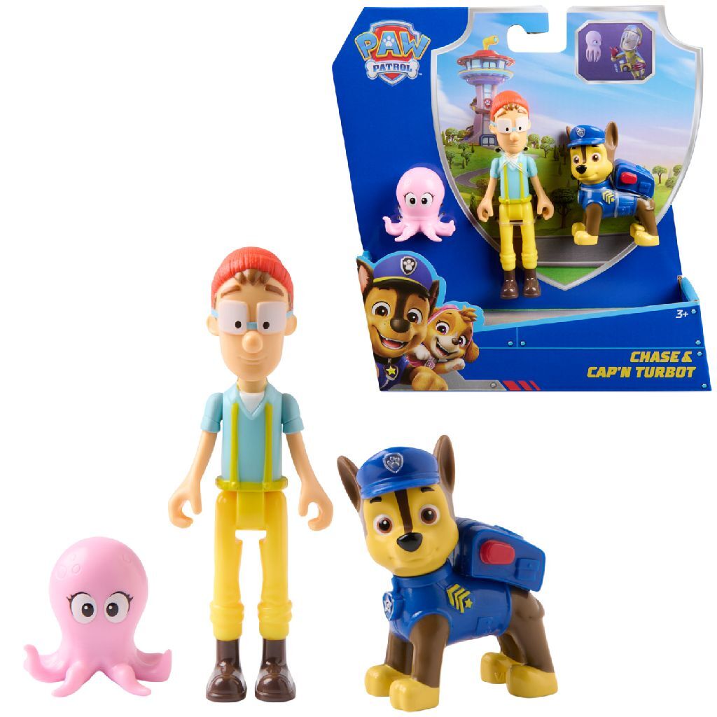 Paw Patrol Chase & Captain Turbot