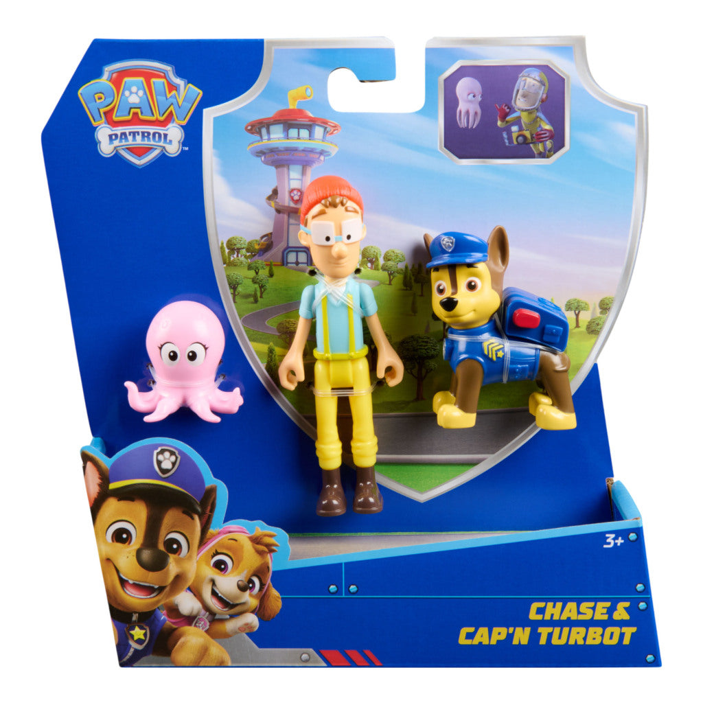 Paw Patrol Chase & Captain Turbot