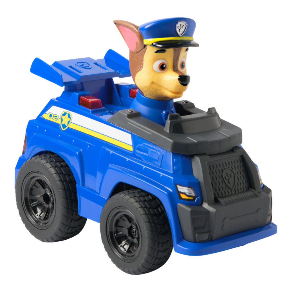 Paw Patrol RC Chase Police Car - 25 cm Remote-Controlled Cruiser with Lights
