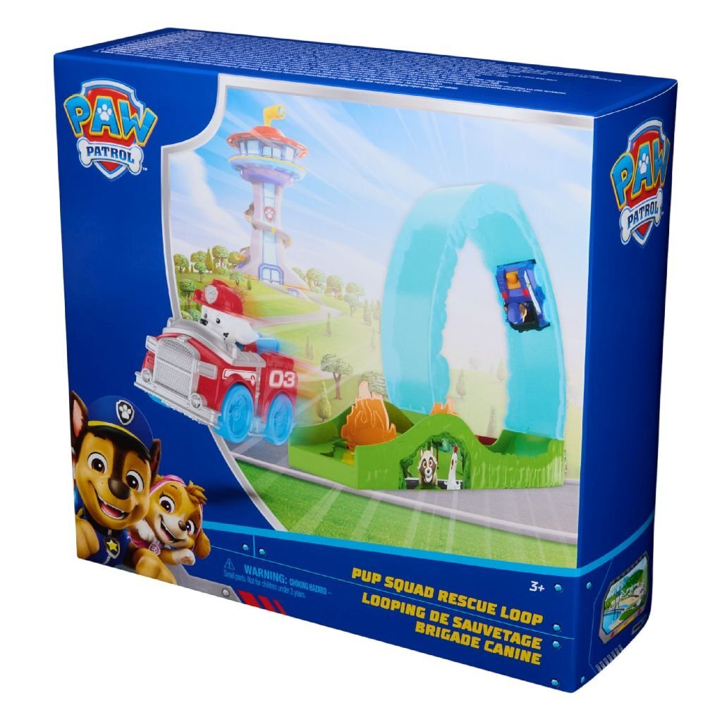 Paw Patrol Pup Squad Loop Playset - Suitable for Ages 3+