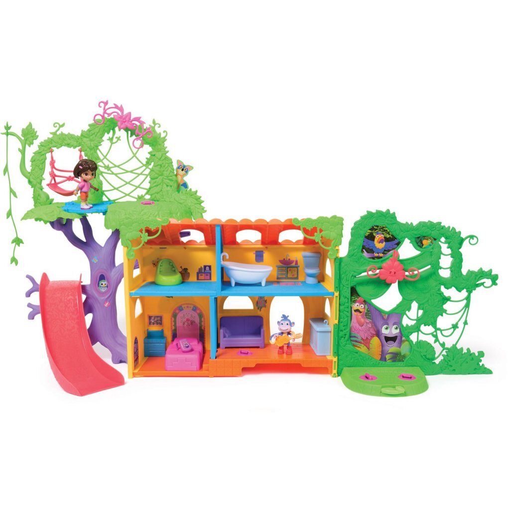 Dora Rainforest Super Playset with Sound Effects
